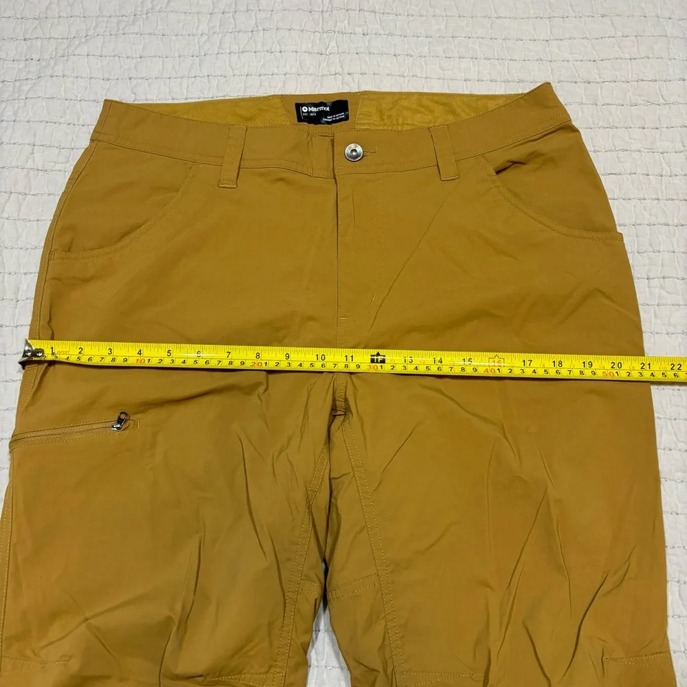 Marmot Men's Tan Outdoor Hiking Climbing Pants Size 34 - Picture 5 of 11